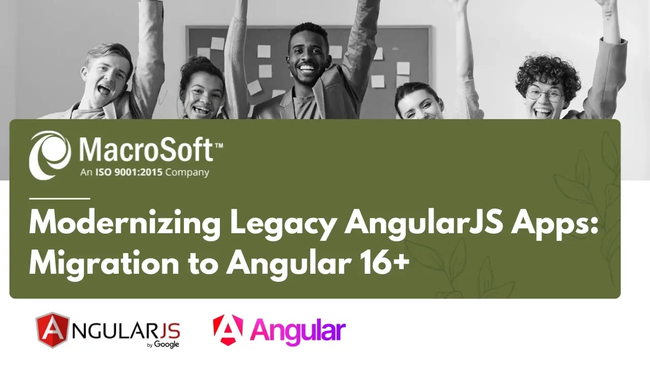 Whitepaper - Modernizing Legacy AngularJS Apps Migration to Angular 16+